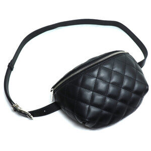 CHANEL Black Fanny Pack